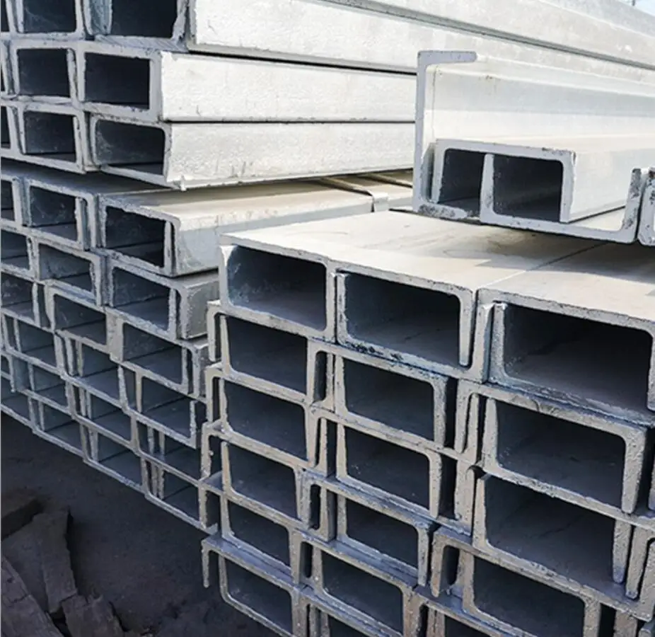 JIS G3101 Ss400 ASTM A36 En 201 304 310 316 Customized Stainless Steel U Channel