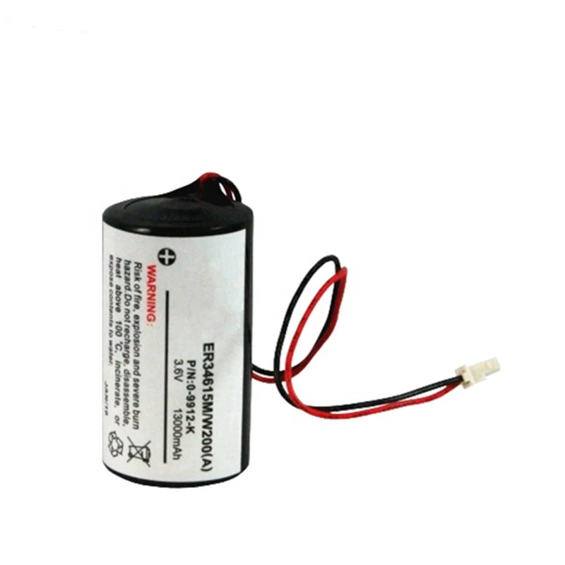 Newest 3.6V 13000mAh Lithium Battery Replacement for Visonic Powermax ER34615M/W200(A) 0-9912-K