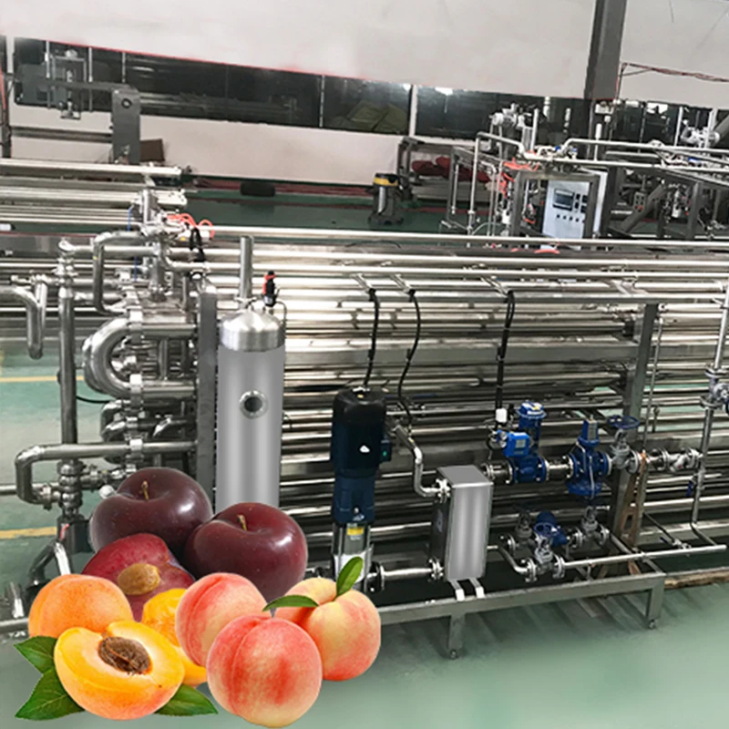 Industrial fruit vegetable puree jam making machine production line