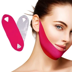 skin care  Moisturizing v line facial mask Whitening v shape lifting slim face mask for women