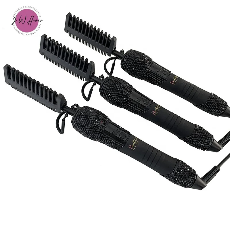 Custom Hot Tools With logo And Packaging Box No MOQ 500 Degrees Hot Comb With Logo