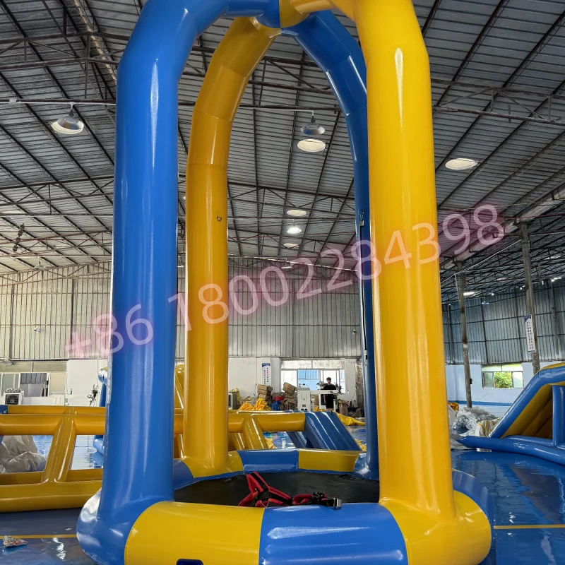 Popular inflatable soft bungee event inflatable bungee trampoline commercial inflatable bungee jump