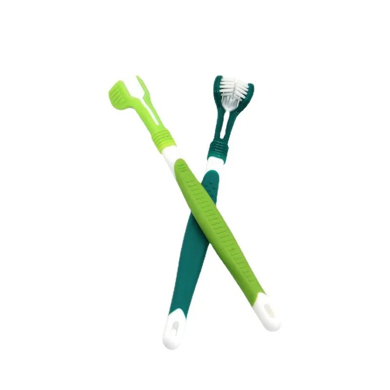 3-sided Pet Toothbrush For Dogs To Clean Bad Breath And Tartar Dental Care For Dogs And Cats Hygiene And Health