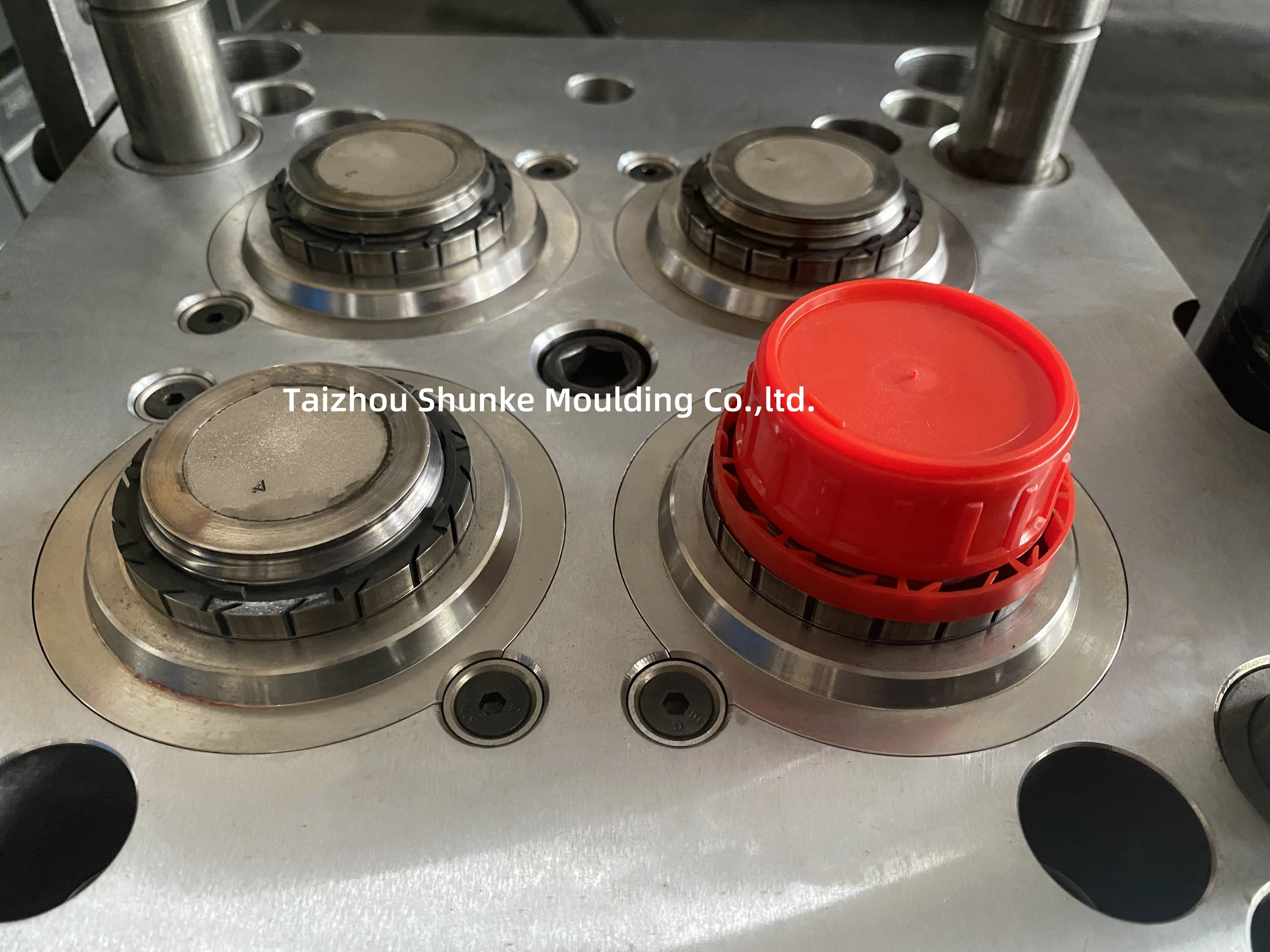 Plastic Injection Mold Engine Oil Cap for Bottle Slider Lubricant Mould 20L Extrusion