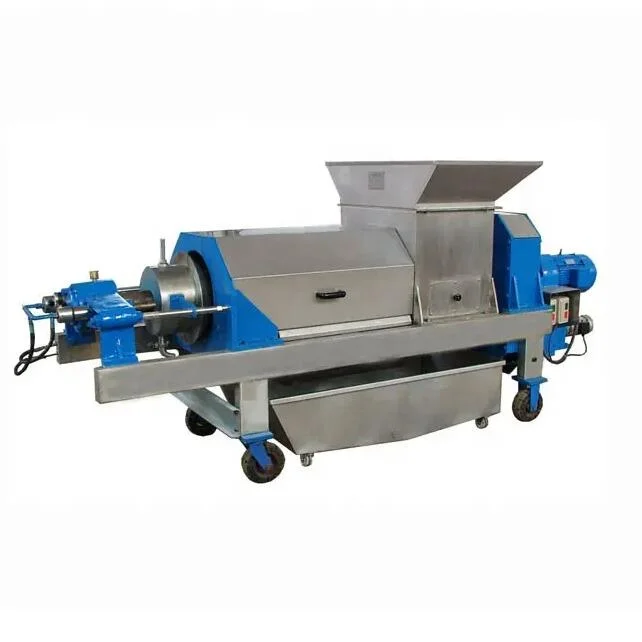 sludge Dewatering Screw Press Presses Cow Manure Dewater Orange Juicer Machine Commercial Industrial