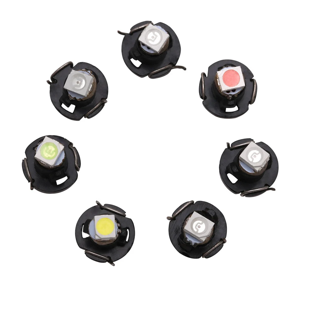 T3 1210 1SMD 12 В Автомобильные клиновые датчики сигнальные огни для приборной панели автомобильные 3528 Светодиодные приборные Кластерные огни лампа