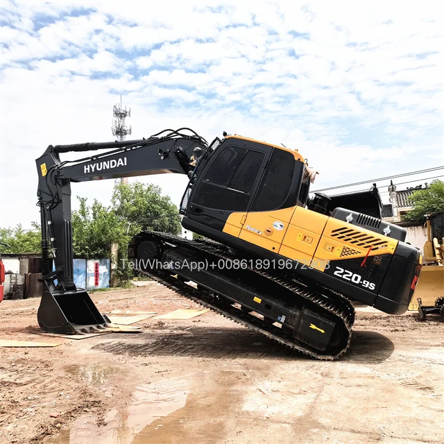 hyundai 220lc-9s excavator hyundai 220-9s for sale in china used hyundai 220lc excavator for sale
