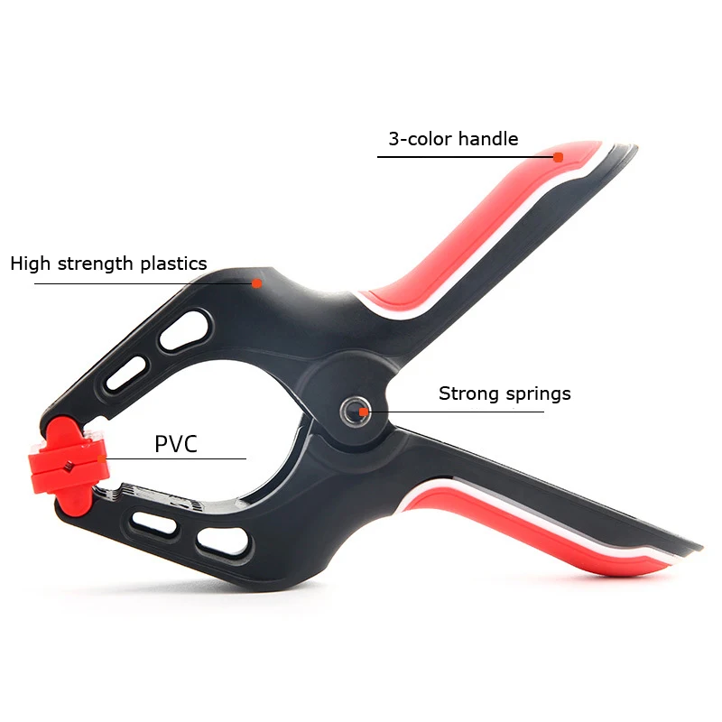 CNC Woodworking Clamp 2 3 3.5 4 6 9 inch Plastic Nylon Spring Clamp A Type