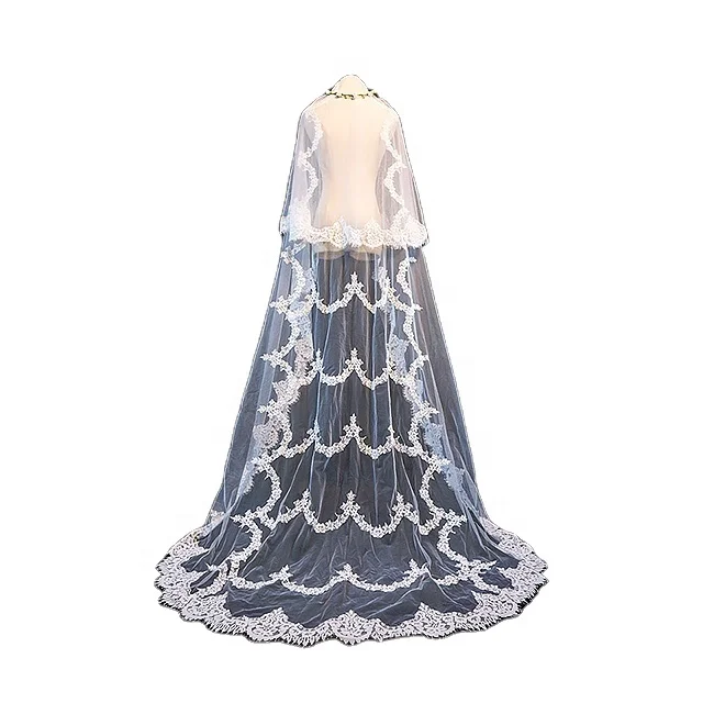 
2021 Hot sell Fashion Wedding veil High Quality bridal veil Premium Tulle veil 