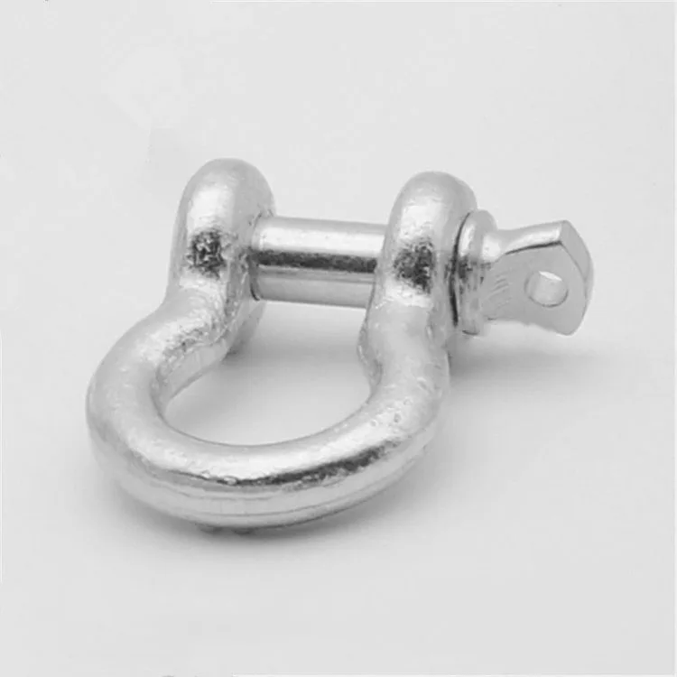 Large crystal chandelier U-shaped ring hook lifting shackle buckle trailer mountaineering D-shaped shackle lighting accessories