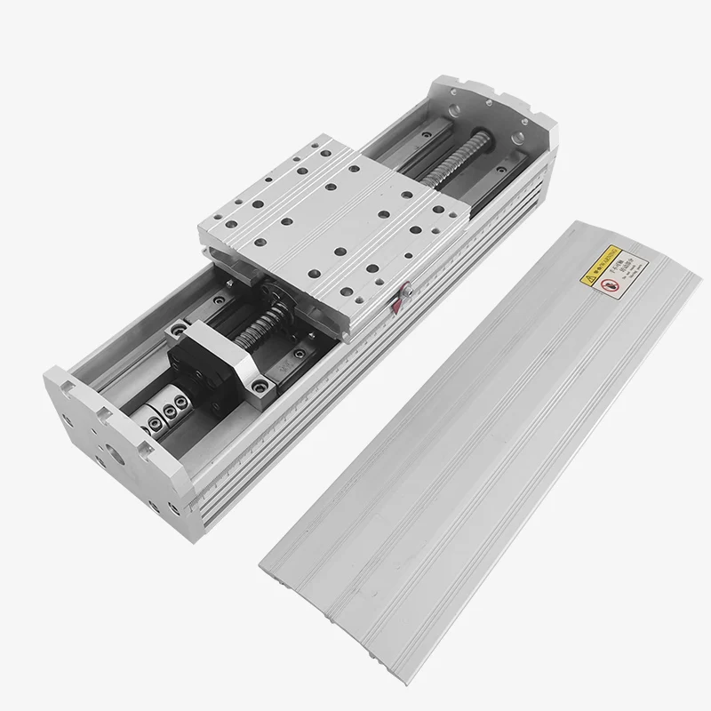 High precision sliding table with motor Cross sliding table 1605 Ball screw sliding table LYKR120