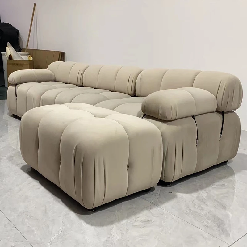 Modern Living Room Sofa Salas Furniture Set Moderne Settee Home Designs Sofa L Shaped Modular Sectional Mario Bellini Sofa