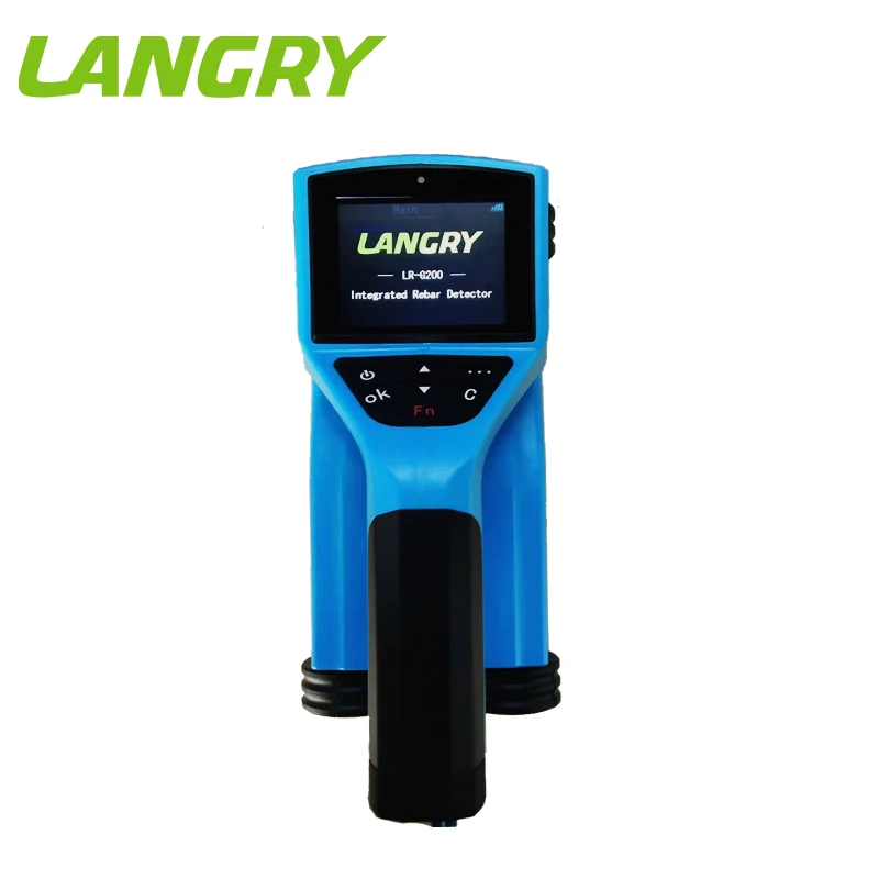 Rebar Scanner LANGRY LR-G200 Touch Screen Integrated Rebar Detector Steel Bar Scanning Rebar locator
