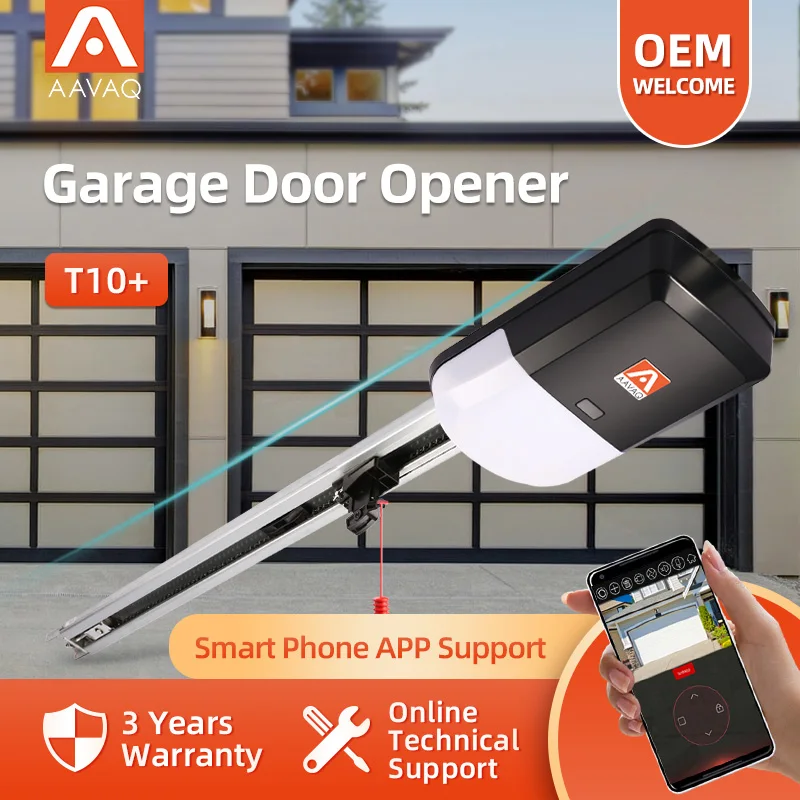AAVAQ T10+ 1000N wholesale good price high quality smart remote control belt chain drive garage door opener