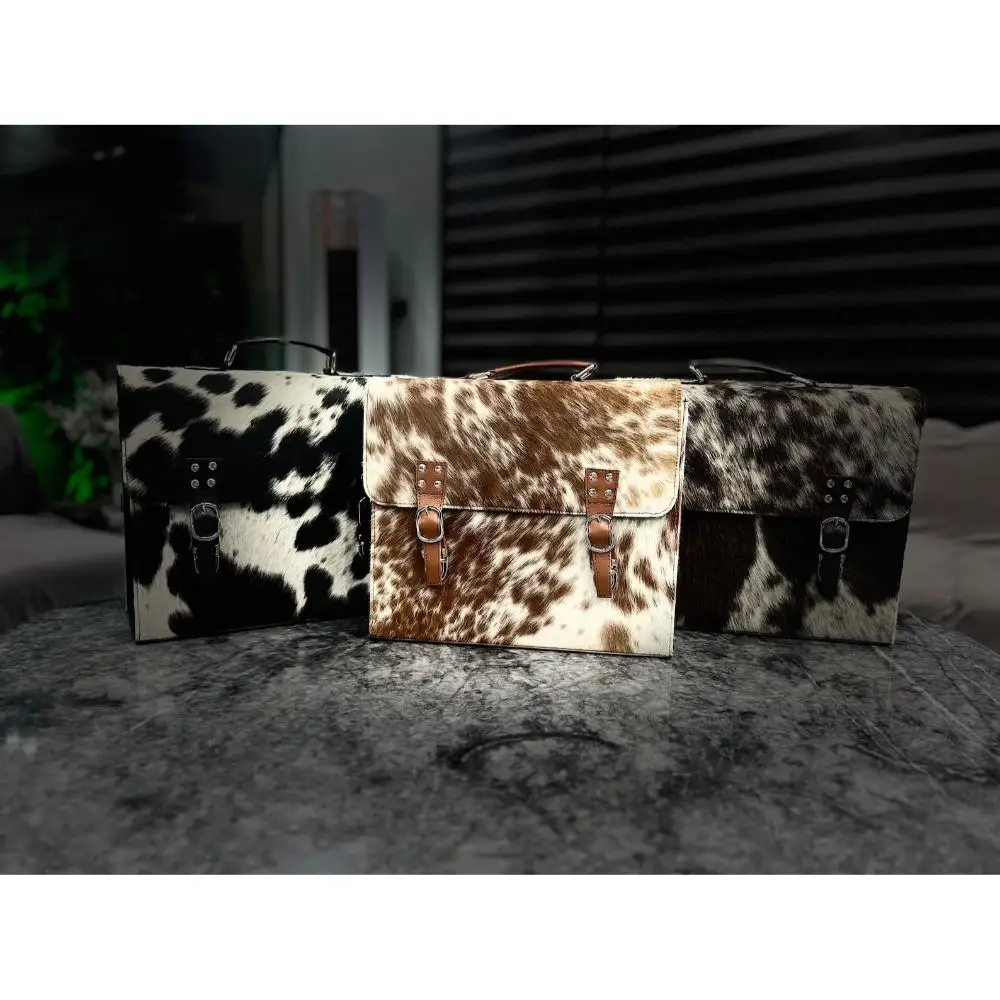 New Arrival Fancy Spacious Cowhide Laptop Briefcase Hand Bag Travel documents bags From Indian Manufacturer And Supplier