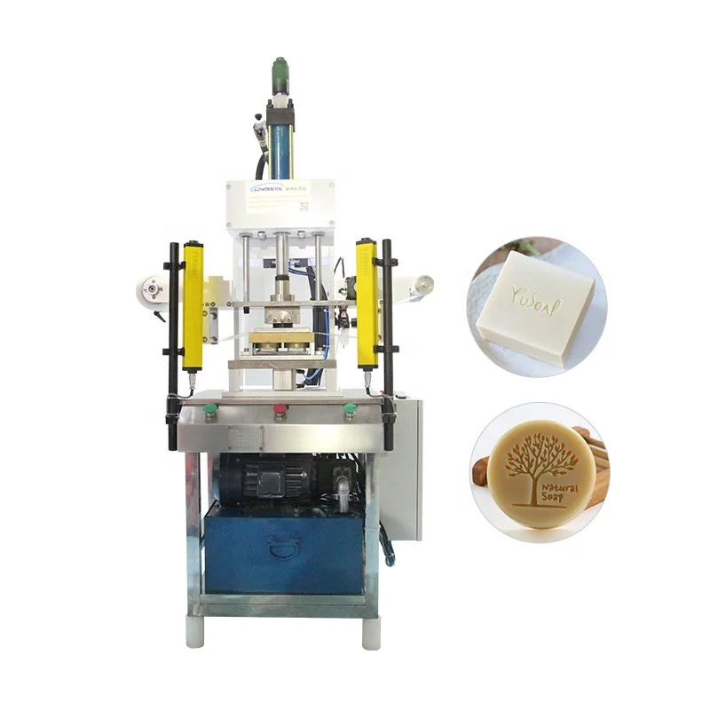 Handmade production equipment bar bath soap making soap press stamping machine