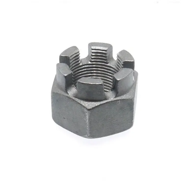 Hardware Manufacturer DIN935 Steel Hexagon Head Hex Slotted Castle Crown Nut