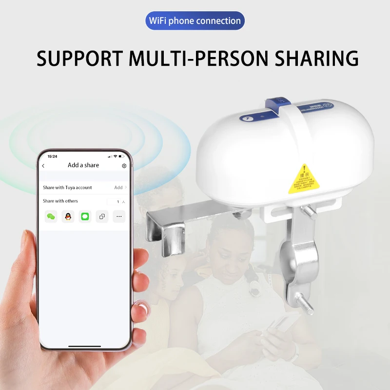 Factory spot Wi-Fi remote-control stainless-steel valve 4 points 6 points manipulator intelligent timing switch valve for water