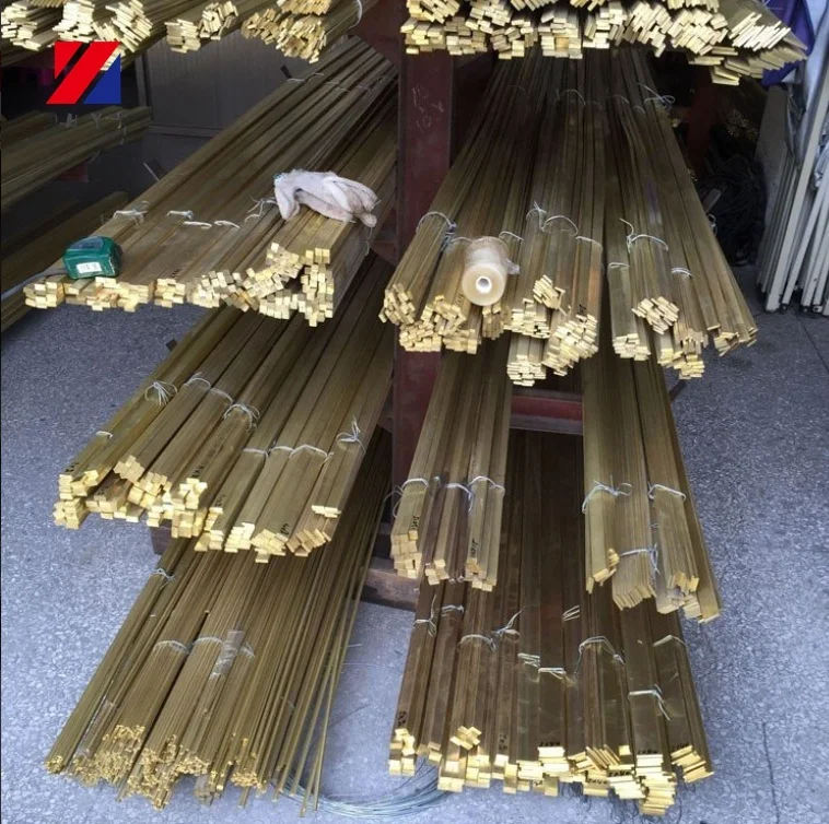 Wholesale Price Brass Flat  Square Rectangle Flat Bar Rod in Stock