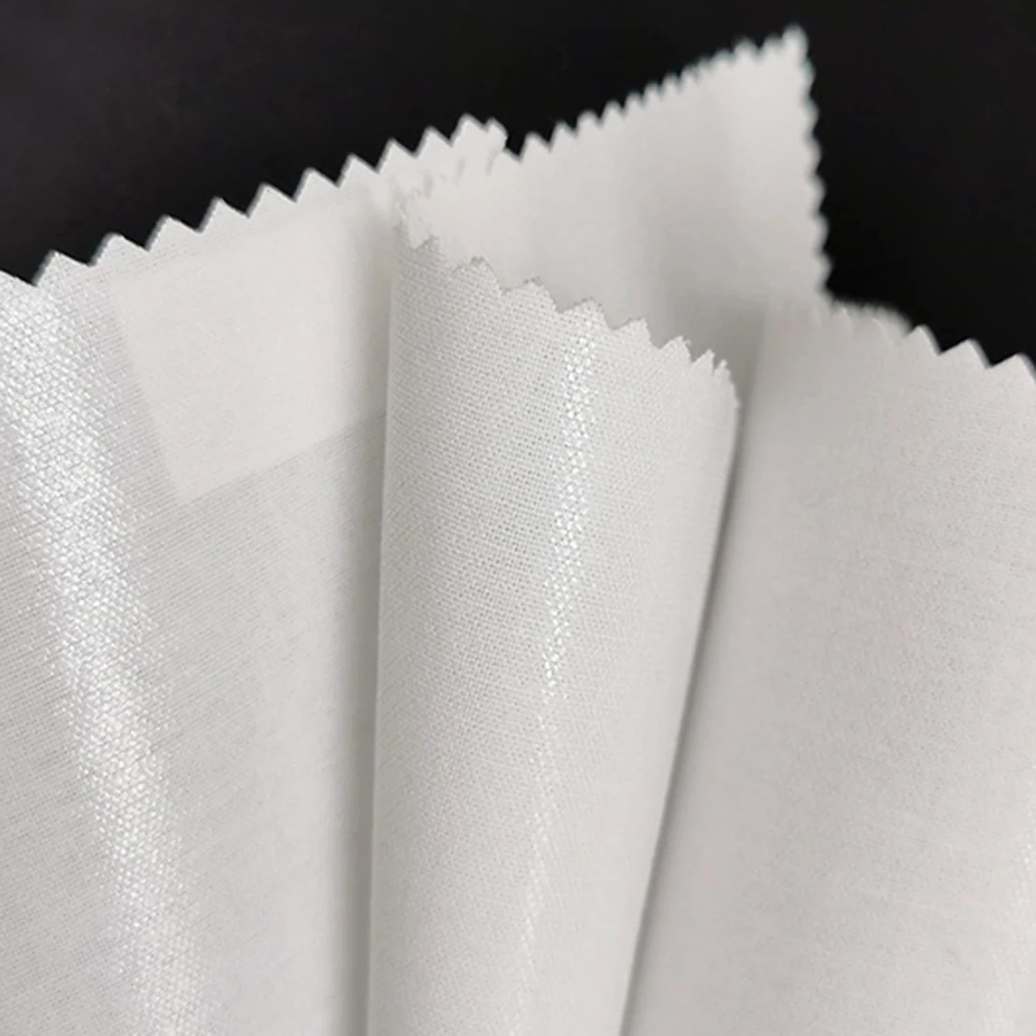 100% Cotton Woven Fusible Shirt Interlining for Collar Placket and Cuff shirt collar fusing interlining