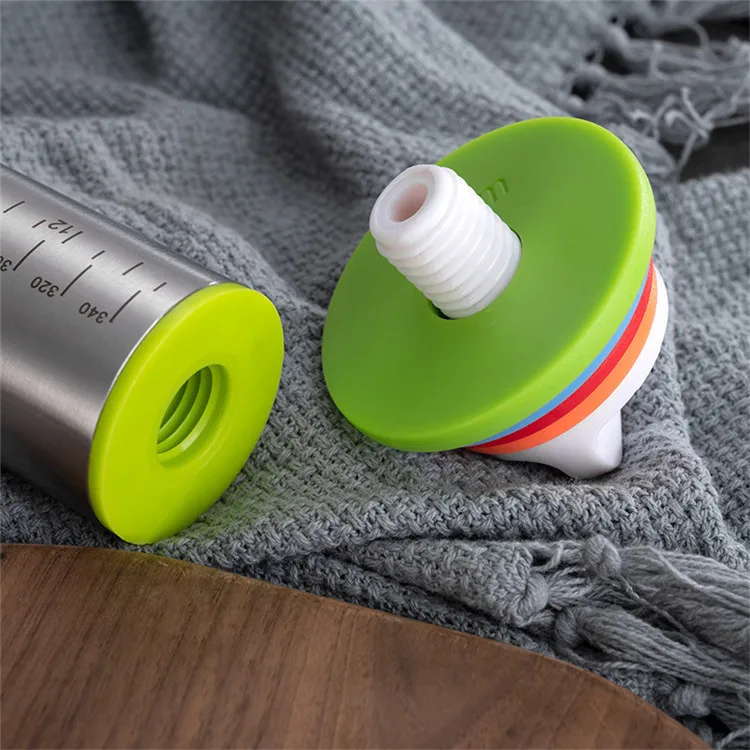 Hot Sale Baking Rolling Pin Stainless Steel Pastry Rolling Pin With 4 Removable Adjustable Thickness Rings Baking Tool