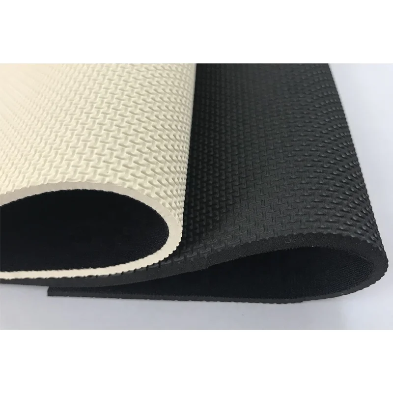 anti-skid 3.5mm sharkskin neoprene embossed sheets laminated polyester or nylon fabric