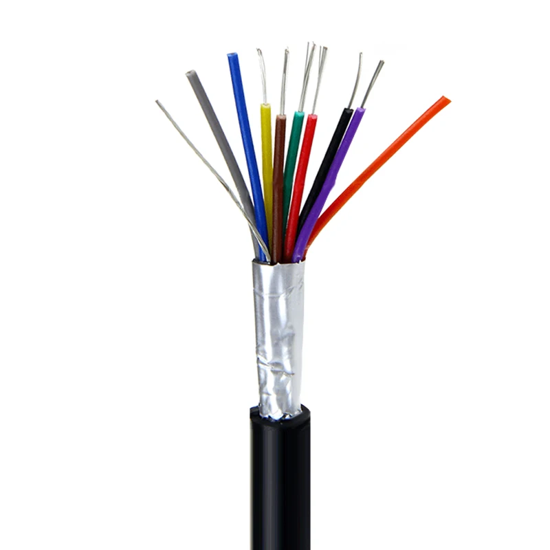 UL21310 PE Изоляция FRPE jacket 30 32 34 36 awg двойной экранированный компьютерный кабель