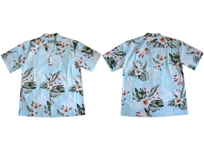 Мужская Летняя Пляжная гавайская рубашка с принтом на заказ