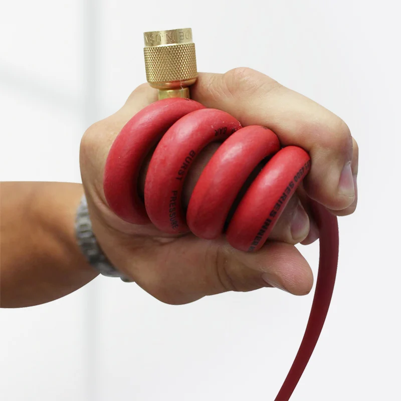 A/c Diagnostic Manifold Freon Gauge Hose Set Charging R134a