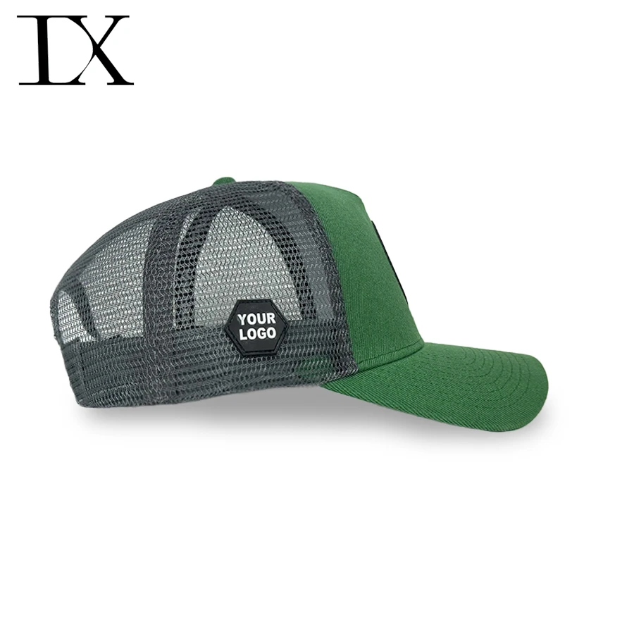 Wholesale Custom Black Cotton Gorras Mens Trendy f1 Trucker Cap Designer Embroidery Logo 5 Panel waterproof breathable Sport Hat