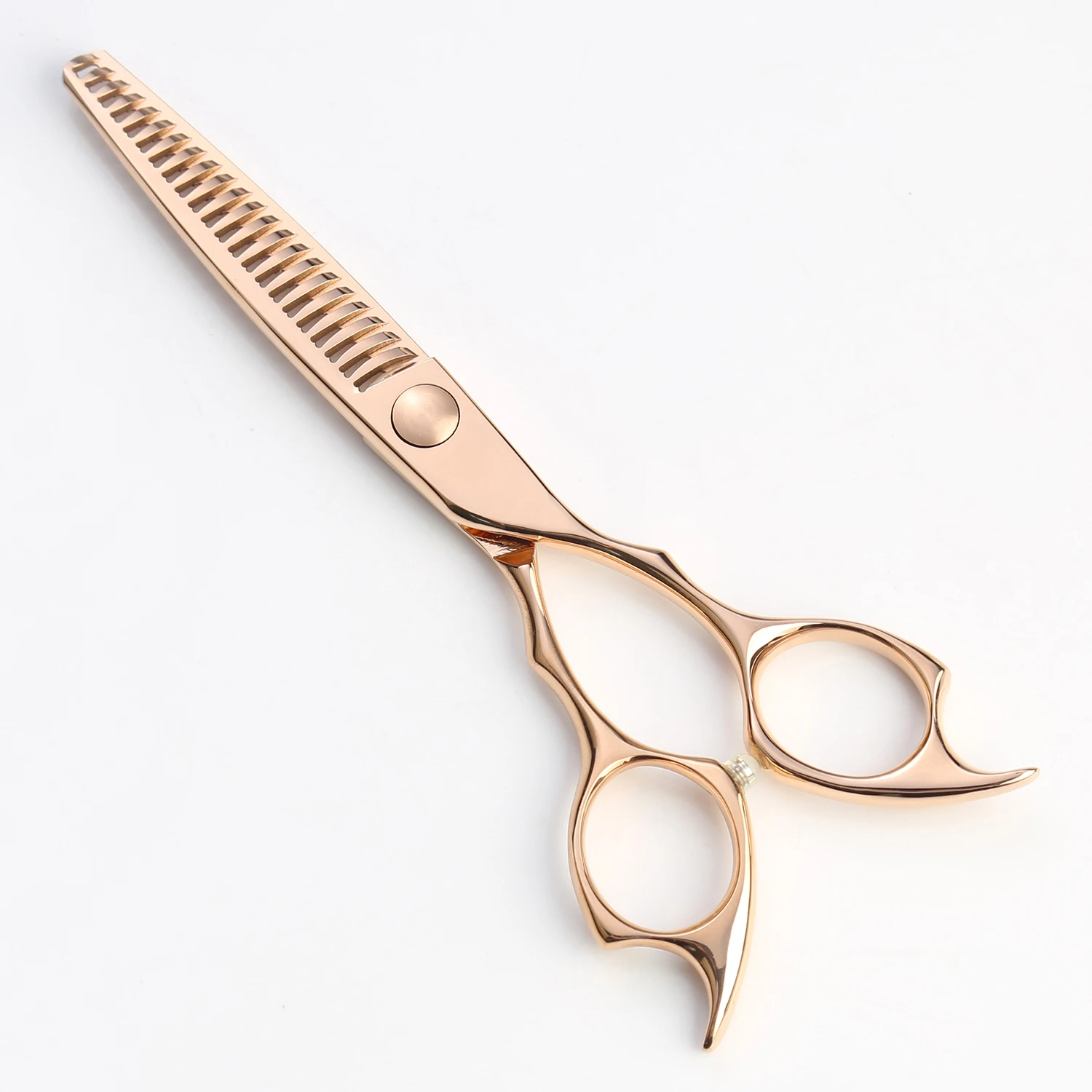 Новейшие модернизированные ножницы с ЧПУ цвета розового золота для филировки волос японские стрижки VG10