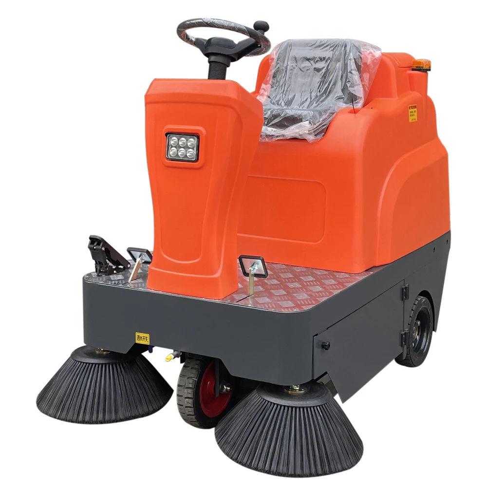 High Efficiency Street Road Dust Cleaning Equipment Riding Floor Sweeper