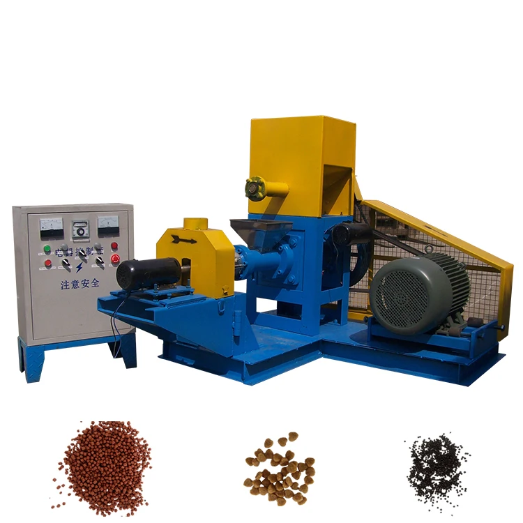 Best Fish Feed Pellet Machine Price Catfish Koi Carp Shrimp Trout Crab Tilapia Dog Cat Pet Food Floating Fish Feed Pellet Mill