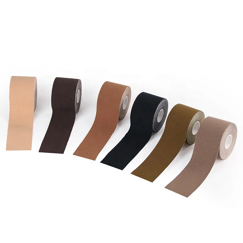 
Amazon Sweatproof Push Up Adhesive Tape Medical Grade Waterproof Custom Boob Lift Tape 