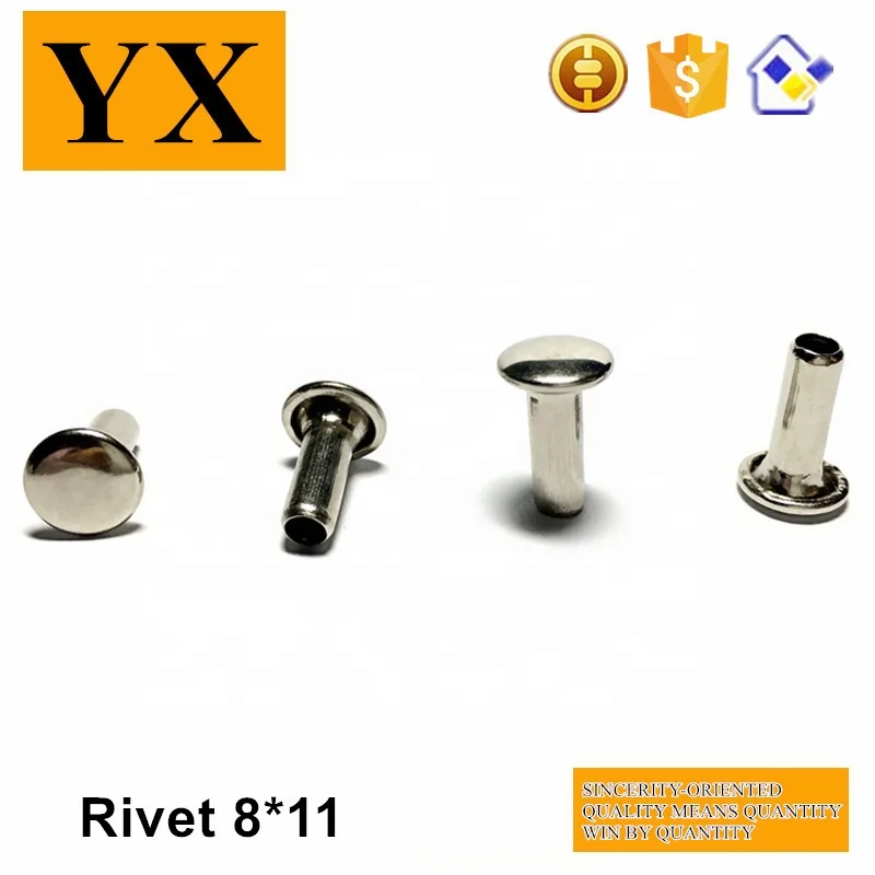 High quality 8mm nickel metal studs for