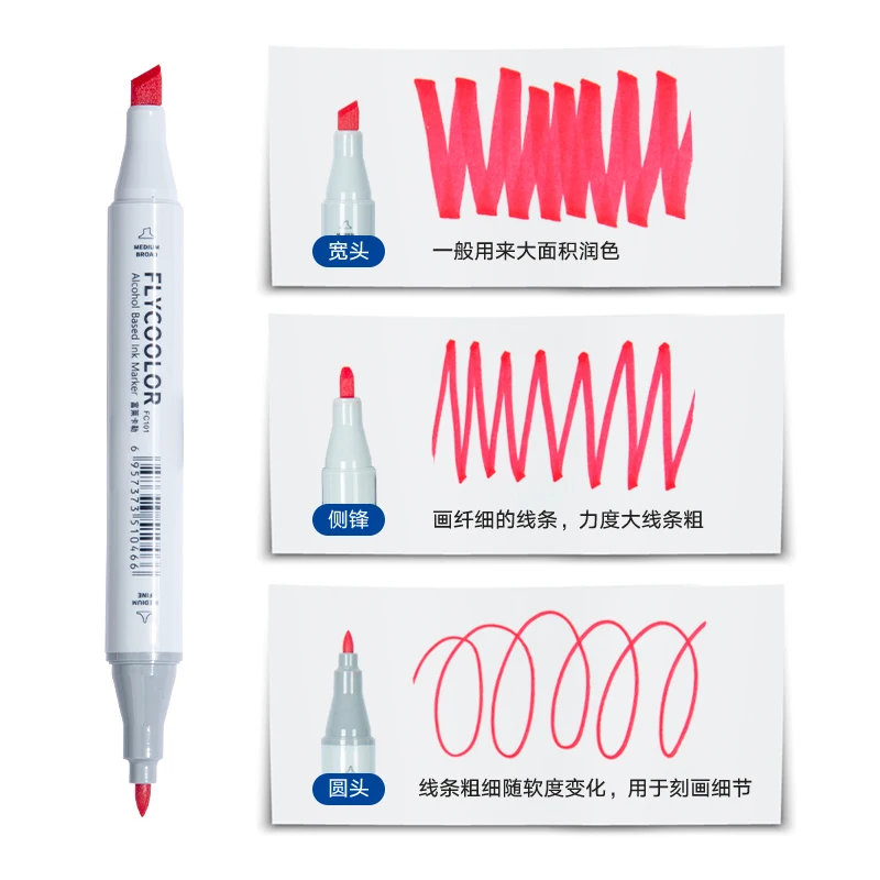 160 Colors Dual Tips Alcohol Markers, Art Markers Set for Kids Adults