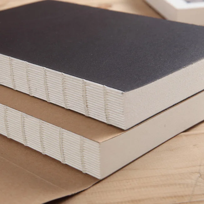 Rustic Bound Sketchbooks, 142x210mm, Open flat, POTENTATE Quality Drawing Paper for Pencil, Ink
