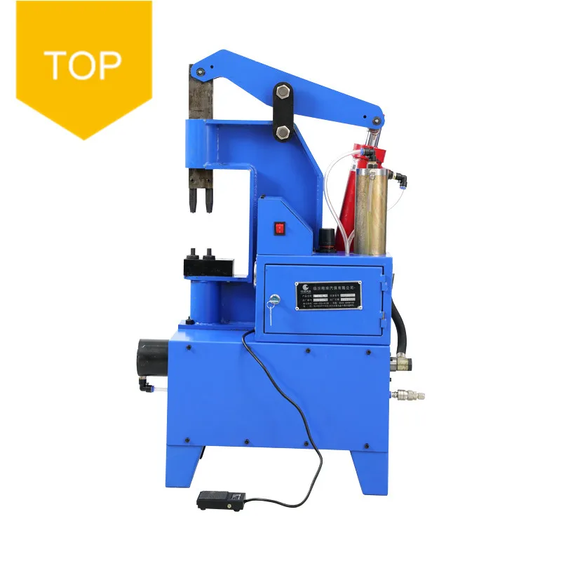 Factory Supply Double Heads Truck Brake Pad Rivet Making / Brake Lining Rivet Machine