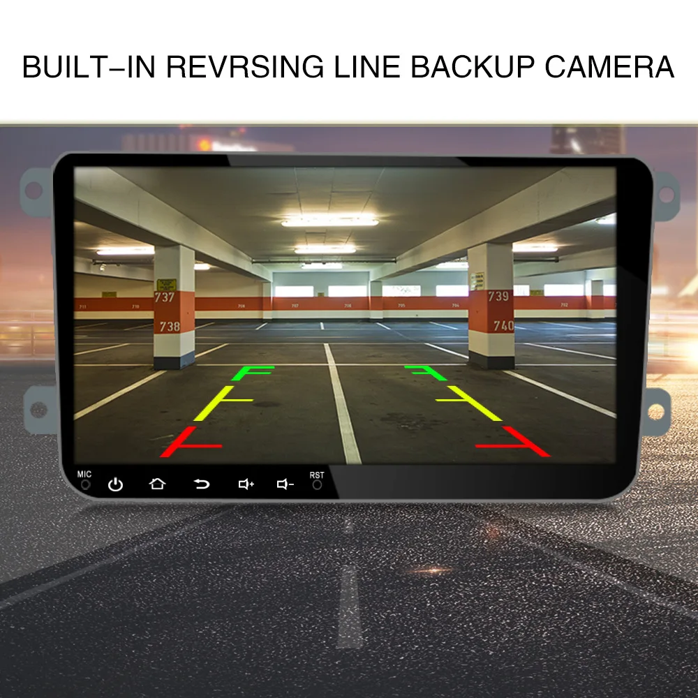 Автомобильный DVD-плеер 2 DIN Android 9 дюймов автомобильное радио стерео для VW Volkdwagen 4g 8core Carplay/DSP/AM/RDS Автомобильная электроника плеер
