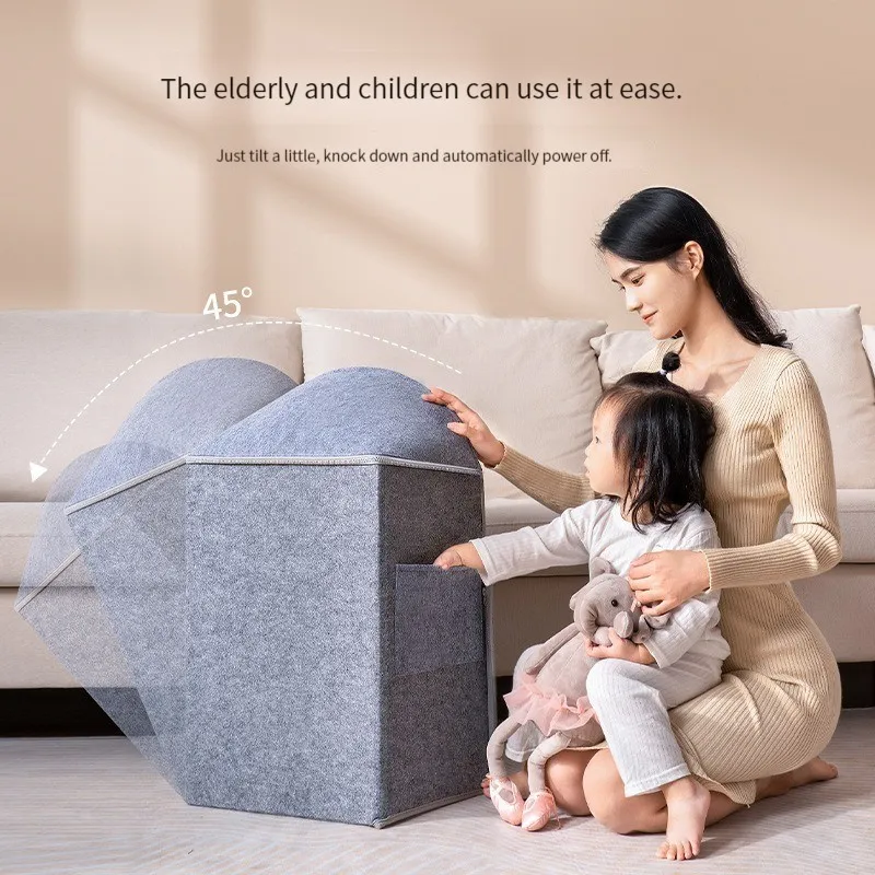 New wholesale foldable six fold under the table heater home winter foot warmer