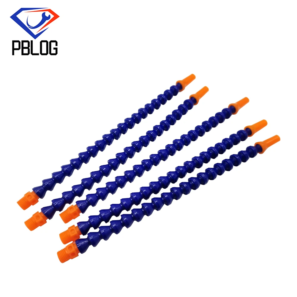 1/4 3/8 1/2 Various Sizes Water Pipes Blue Knobby Tube Flexible Cooling Water Pipe