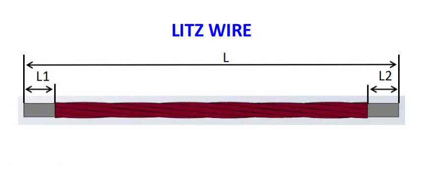 High quality litz Wire for headphone Assembly connection cables thinner than Estron wires spare part for hearing aids