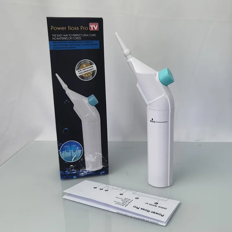 Home Use Mini Portable  Travel  Plastic Oral  Dental Irrigators Teeth Cleaning Manual  Water Flosser