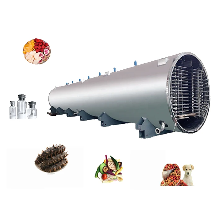 Huchuan 10m2 square freeze dried belt dryer freeze dryer for blueberry freeze dryer machine