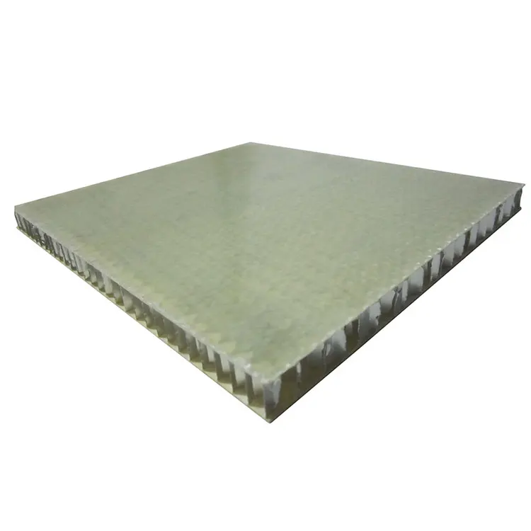 comprising of aluminum sheets/fiberglass/carbon fiber Honeycomb core composite panel