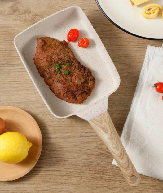 New Style 4 in 1 Non-Stick Kitchenware Aluminum Alloy Nonstick/Non Stick Divider Pan Grill Breakfast Pan Frying Pan