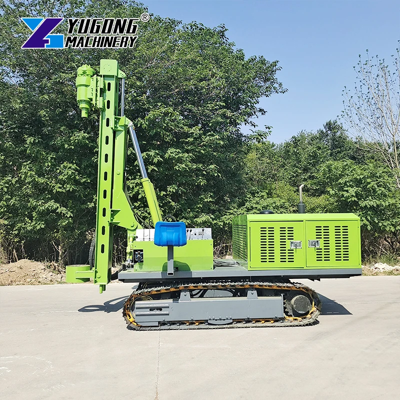 Hydraulic Pile Driver side Clamp Pile Driver ground Screw Pile Driver Ground Screw Machine
