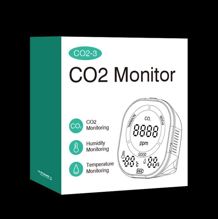 CO2 monitor packing box