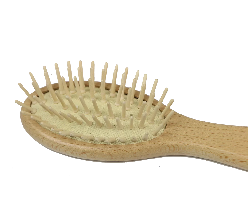 Beech Wooden professional mini paddle dryer and wet custom hair dryer brush