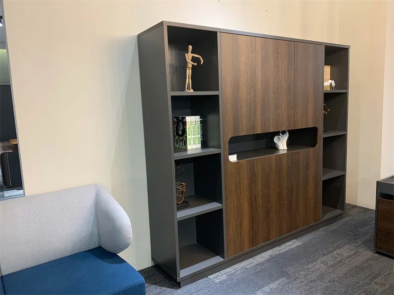 Furniture Manufacturer Nordic Office Partitions Cabinet Wooden Cupboard Side Cabinet